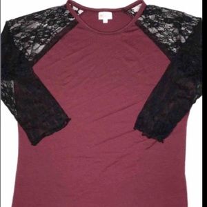 LuLaRoe Randy Raglan Tee